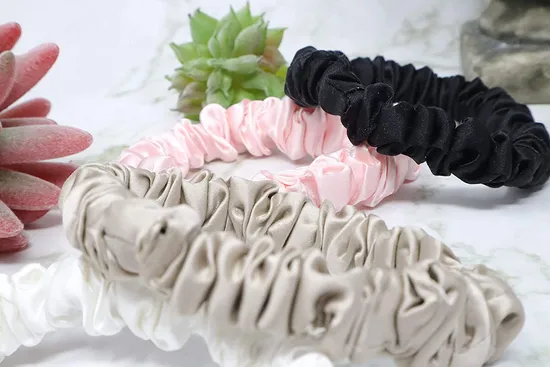 22mm Mulberry Silk Scrunchies for Lady′ S Hair Ring