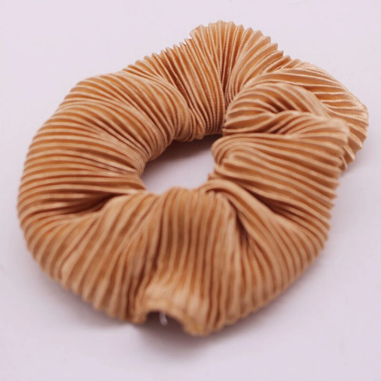 Hot Sale Silk Satin Elastic Hair Scrunchie for Women